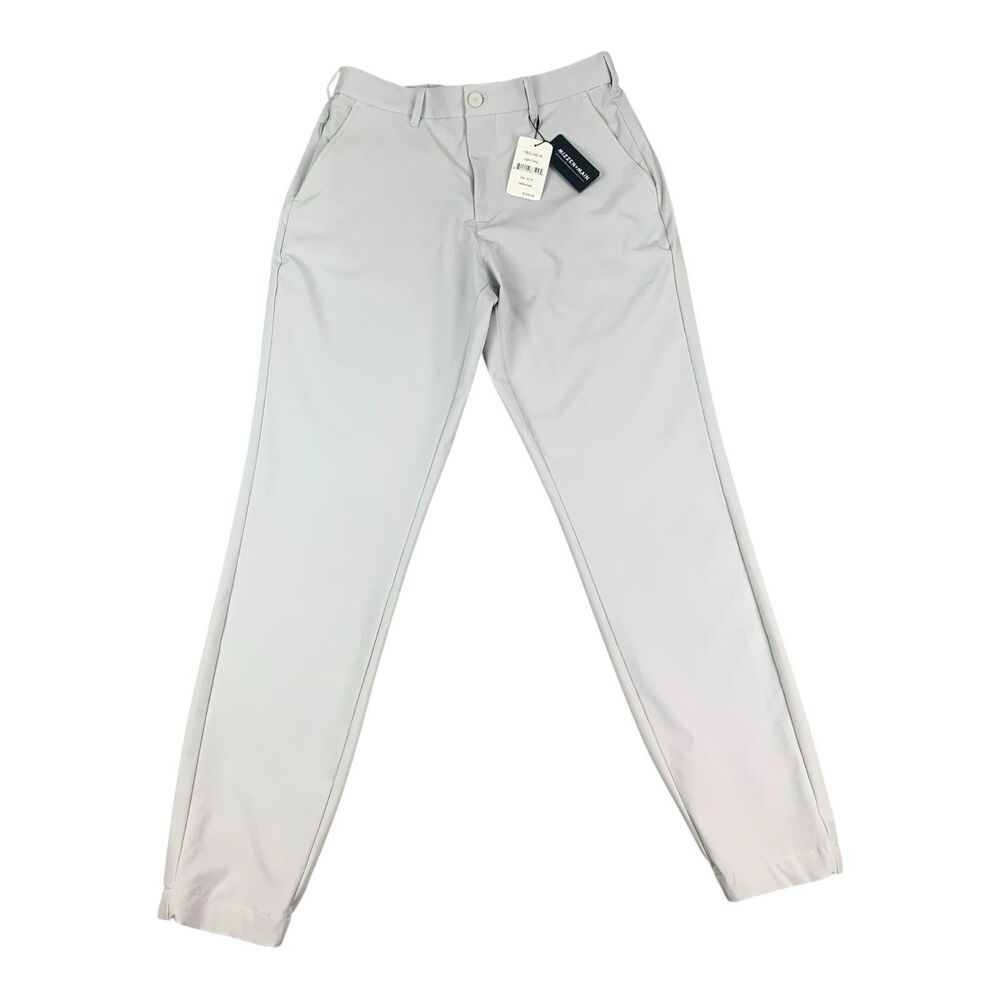 Mizzen + Main Helmsman Performance Men's Pants Slim Size 32W Light Gray NEW